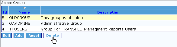 Configure Transflo DMS Management Reports