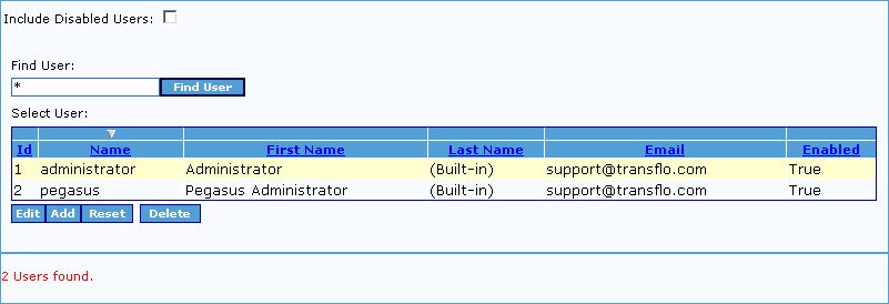 Transflo DMS Admin Tool System Settings