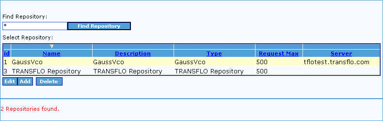 Transflo DMS Admin Tool System Settings
