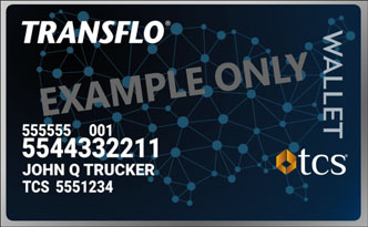 Transflo Wallet TCS fuel card
