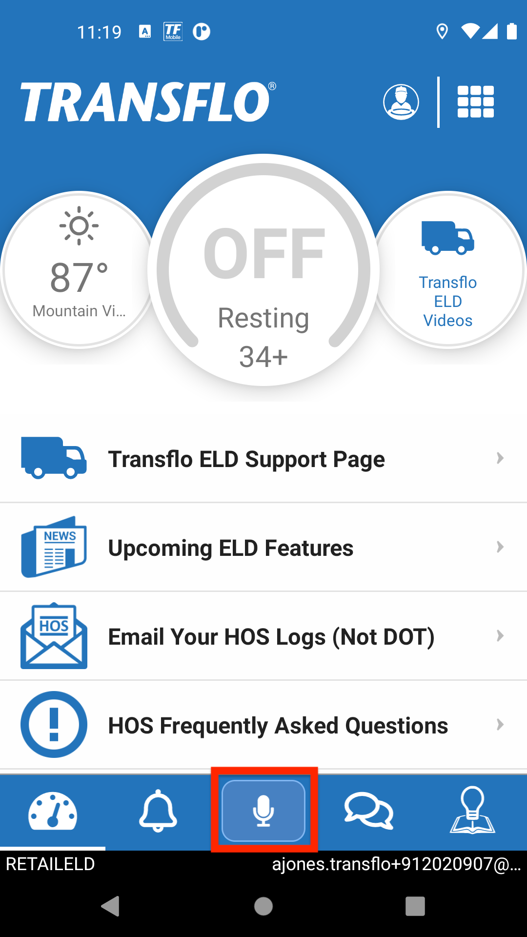 Hey TRANSFLO Voice Assist [driver tfm]