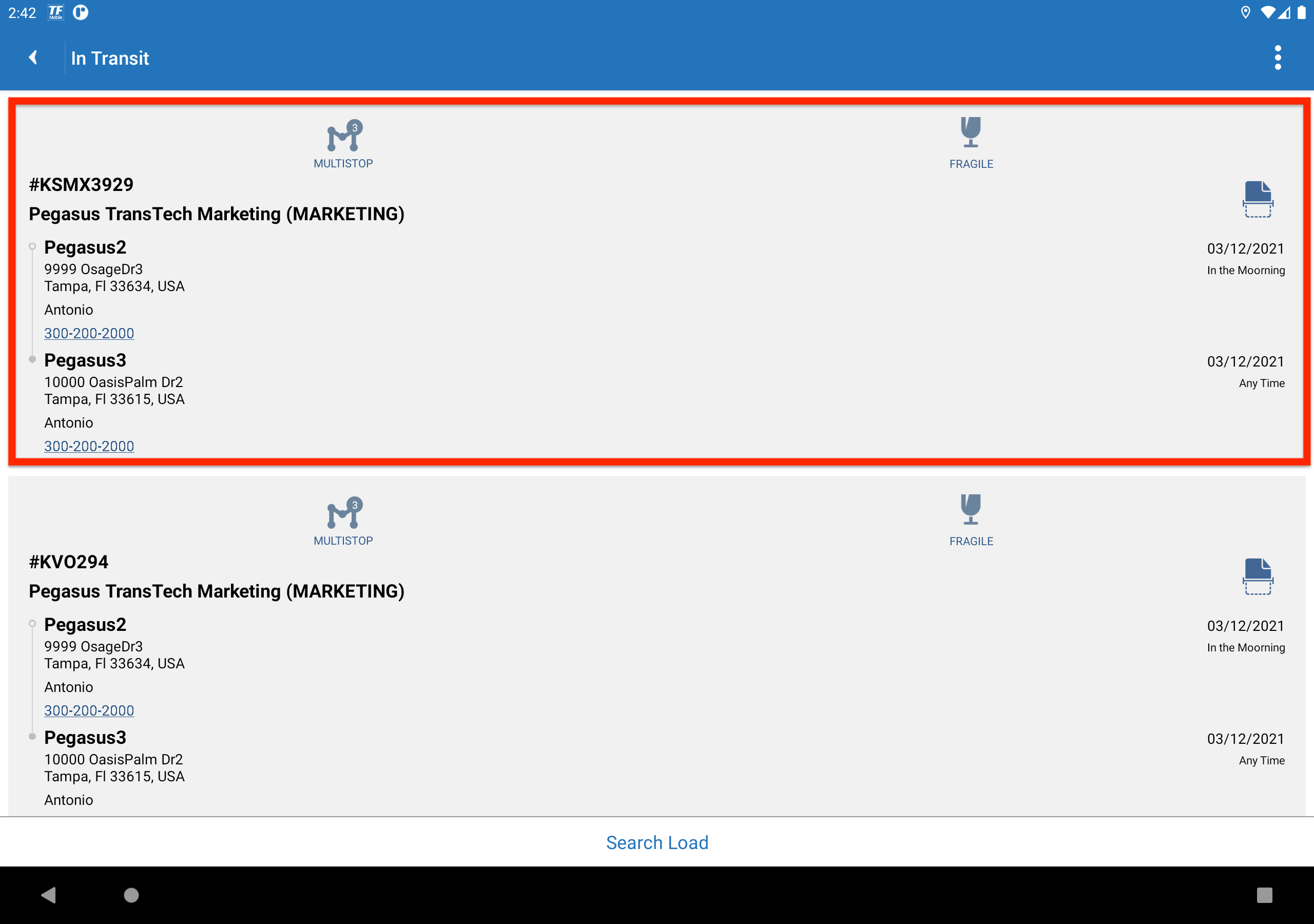 Get Load Information [Loads 1.0]