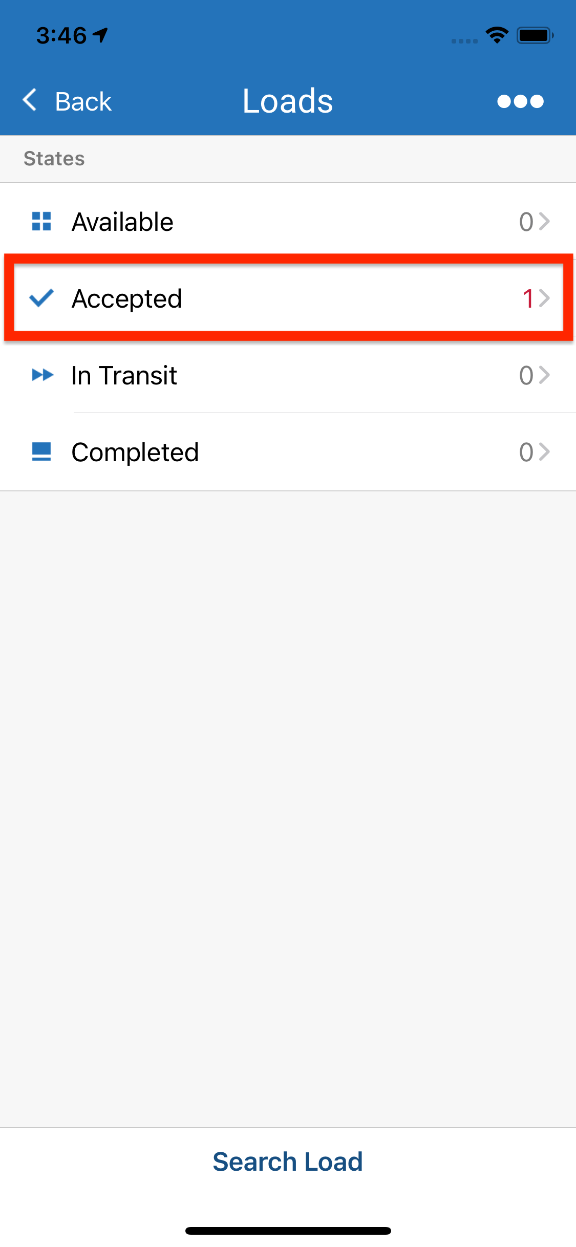 Start a Route and Deliver a Load [Loads 1.0]
