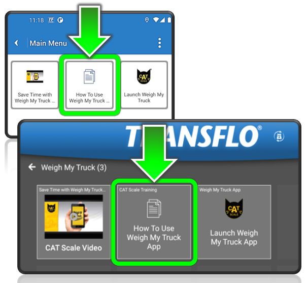 Cat Scale App: How does it work? - Simons Trucking