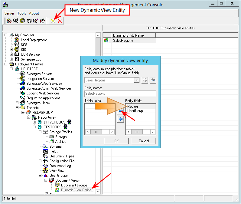 Configure Dynamic Views