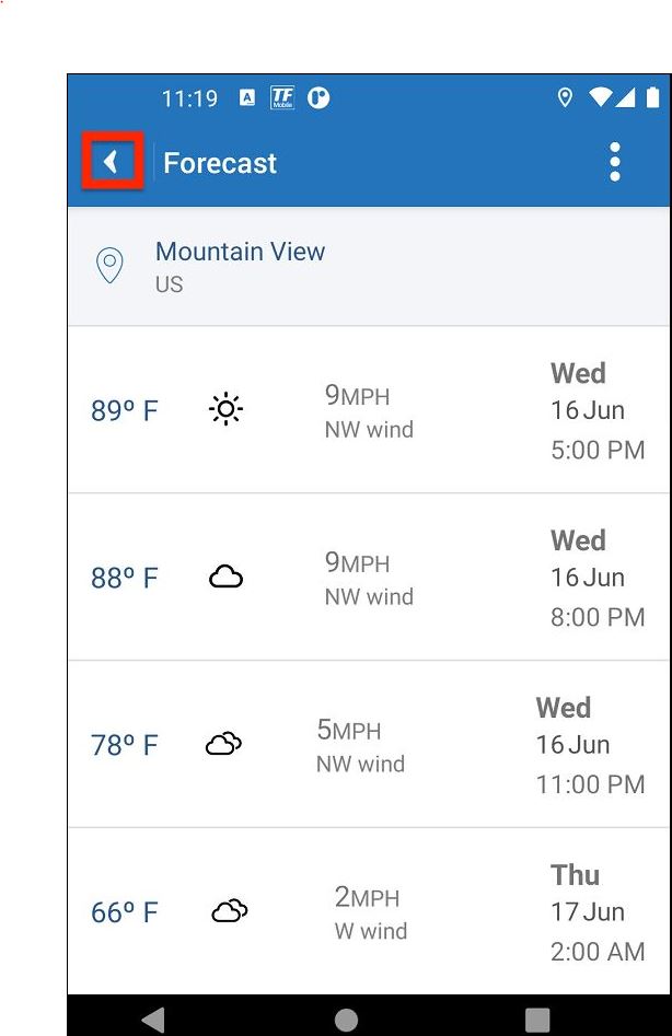 Whether View View Weather